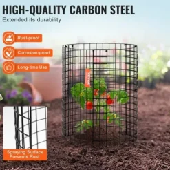 Växtskydd, 6-pack, 32x35,5 cm, Metall, Justerbar, Utomhus