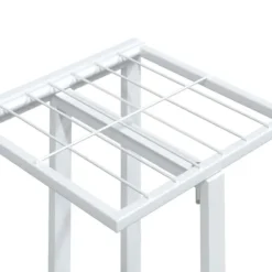 Växtställ - Living Växtställ på hjul 5 hyllor 44x23x100 cm svart järn