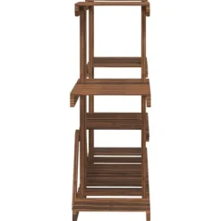 Växtställ - Living Växtställ 110x25x73 cm massivt granträ