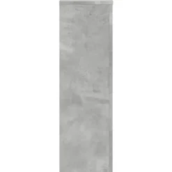 Växtställ 2 st betonggrå konstruerat trä | Storlek: 25x25x80 cm