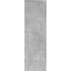 Växtställ 2 st betonggrå konstruerat trä | Storlek: 25x25x80 cm