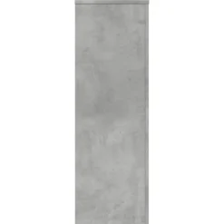 Växtställ 2 st betonggrå 33x33x100 cm konstruerat trä