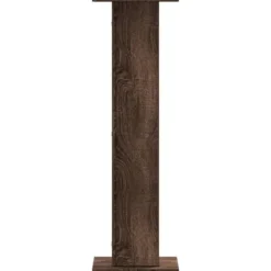 Växtställ 2 st brun ek 30x30x95 cm konstruerat trä