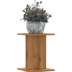 Växtställ 2 st ek 30x30x40 cm konstruerat trä