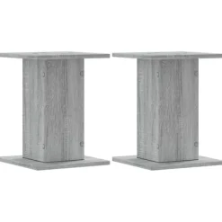 Växtställ 2 st grå sonoma 30x30x40 cm konstruerat trä