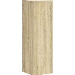 Växtställ 2 st sonoma ek 25x25x80 cm konstruerat trä