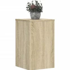 Växtställ 2 st sonoma ek 30x30x50 cm konstruerat trä