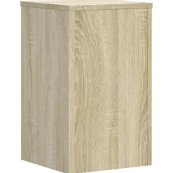 Växtställ 2 st sonoma ek 30x30x50 cm konstruerat trä