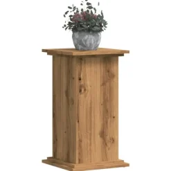Växtställ ek 33x33x60 cm konstruerat trä