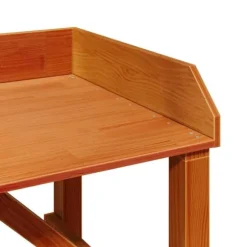 Växtställ i massivt akaciaträ - Stilrent och hållbart | Storlek: 75x40x90 cm | Färg: Naturlig träfärg