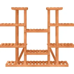 Växtställ i massivt granträ - Slitstark och elegant design | Storlek: 110x25x110,5 cm