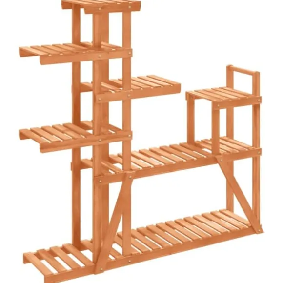 Växtställ i massivt granträ - Elegant och robust | Storlek: 110x25x111 cm