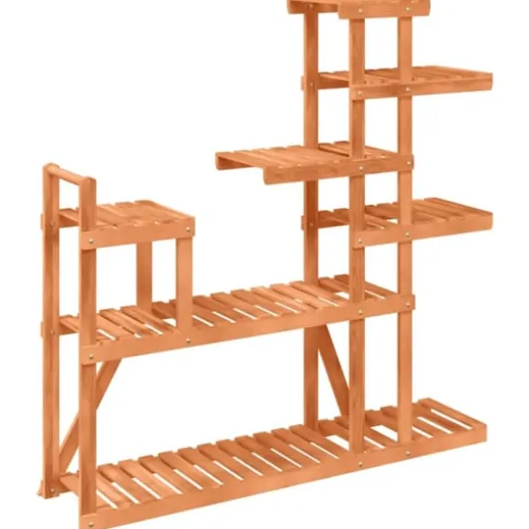 Växtställ i massivt granträ - Elegant och robust | Storlek: 110x25x111 cm