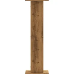 Växtställ i 2-pack - Stabilt konstruerat trä | Storlek: 30x30x95 cm | Färg: Ek