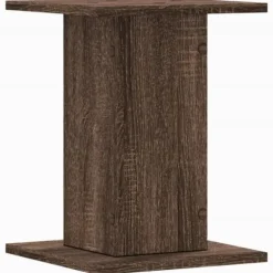 Växtställ 2-pack - Hållbart konstruerat trä | Färg: Brun | Storlek: 30x30x40 cm