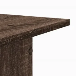 Växtställ 2-pack - Hållbart konstruerat trä | Färg: Brun | Storlek: 30x30x40 cm