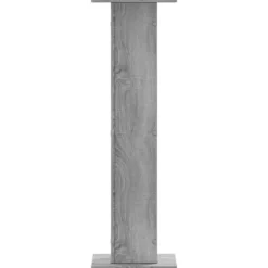 Växtställ 2-pack i grå sonoma - Hållbart konstruerat trä | Storlek: 30x30x95 cm