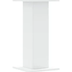 Växtställ 2-pack i konstruerat trä | Stabil och hållbar | Färg: Vit | Storlek: 30x30x60 cm