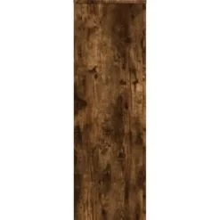 Växtställ 2-pack rökfärgad ek | Storlek: 33x33x100 cm | Konstruerat trä