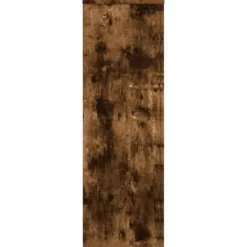 Växtställ 2-pack rökfärgad ek | Storlek: 33x33x100 cm | Konstruerat trä