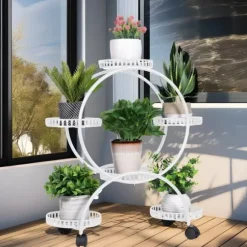 Växtställning, Flera nivåer, Inomhus- och utomhusbruk,VIT