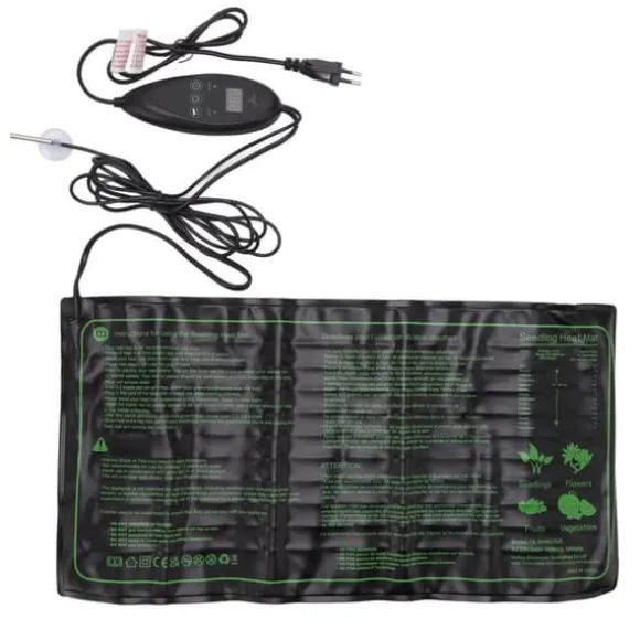 Växtvärmedyna för plantor Växthusväxt Frögroning Förökning Kloning Startdyna Vattentät Växtvärmedyna