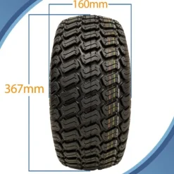 20x10.00-8 & 15x6.00-6 Däck för gräsklippare 4ply Multi turf gräs Wanda P332 Set om 4