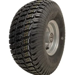 15x6.00-6 gräsdäck på fälg gräsklippare - vagn-buggy, släpvagn, 25mm BB