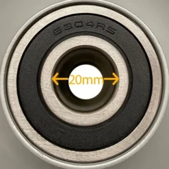 13x5.00-6 Gräsklippare Däck & fälgar Wanda P332, 20 mm 6304 Lager (uppsättning om 2)