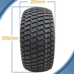 20x8.00-10 Gräsklippare Gräs Däck Wanda P332 Turf E-Marked Road Legal (uppsättning av 2)