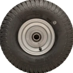 15x6.00-6 Gräsklipparhjul 4ply P332 Däck på fälg 20 mm Lager (uppsättning om 2)