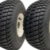 15x6.00-6 Hjul för gräsklippare Däck monterade på fälgar 20 mm lager (uppsättning om 2)