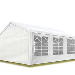 3x6 m partytält TOOLPORT marquee PE 350 N vit