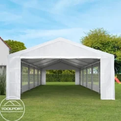 3x5 m partytält TOOLPORT marquee PE 350 N vit