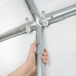 3x5 m partytält TOOLPORT marquee PE 350 N vit