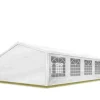 5x8 m partytält TOOLPORT marquee PE 350 N vit