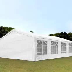 5x8 m partytält TOOLPORT marquee PE 350 N vit