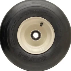 15x6.00-6 Multi Rib gräsklipparhjul 6ply P508 fälg och lock 25 mm lager (uppsättning om 2)