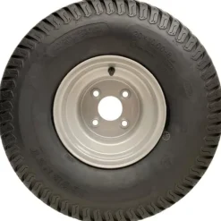 20x10.00-8 4ply gräsklippardäck för gräsklippare, turf, fyra dubbar, 100 mm PCD-fälg - set om 2.