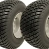 18x8.50-8 4ply Multi turf gräsdäck på 100 mm pcd-fälg med fyra dubbar - set om 2