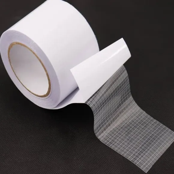 5x Reparationstejp I Växthusfoder Gallerfoder UV-tålig 8 cm x 15 m