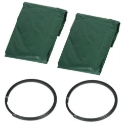 4x Trädgårdsavfallspåsar med stor kapacitet 272 L