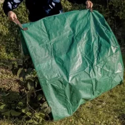 XXL hopfällbar trädgårdsväska - Robust och praktisk - 2 delar - Grön