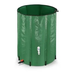 YUENFONG hopfällbar regnvattentank 380L vattenuppsamlare PVC-tank - Samlar vatten miljövänligt