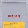 Yunique - Säkerhetsväska för RC-batterier | Lipo anti-explosionsskyddsfodral | Brandbeständig laddningsväska, storlek 100x200mm
