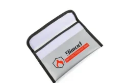 Yunique - Säkerhetsväska för RC-batterier | Lipo anti-explosionsskyddsfodral | Brandbeständig laddningsväska, storlek 205x130mm